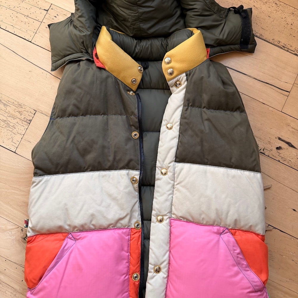 free city supervintage puffy vest